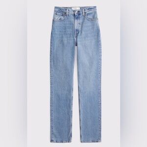 Abercrombie & Fitch The 90's Straight‎ Ultra High Rise Jeans